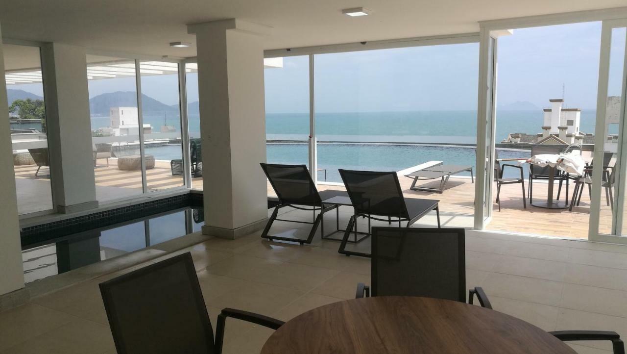 Ea - Apto Com Vista Do Mar Na Praia Dos Ingleses, Florianopolis, Sc Esterno foto