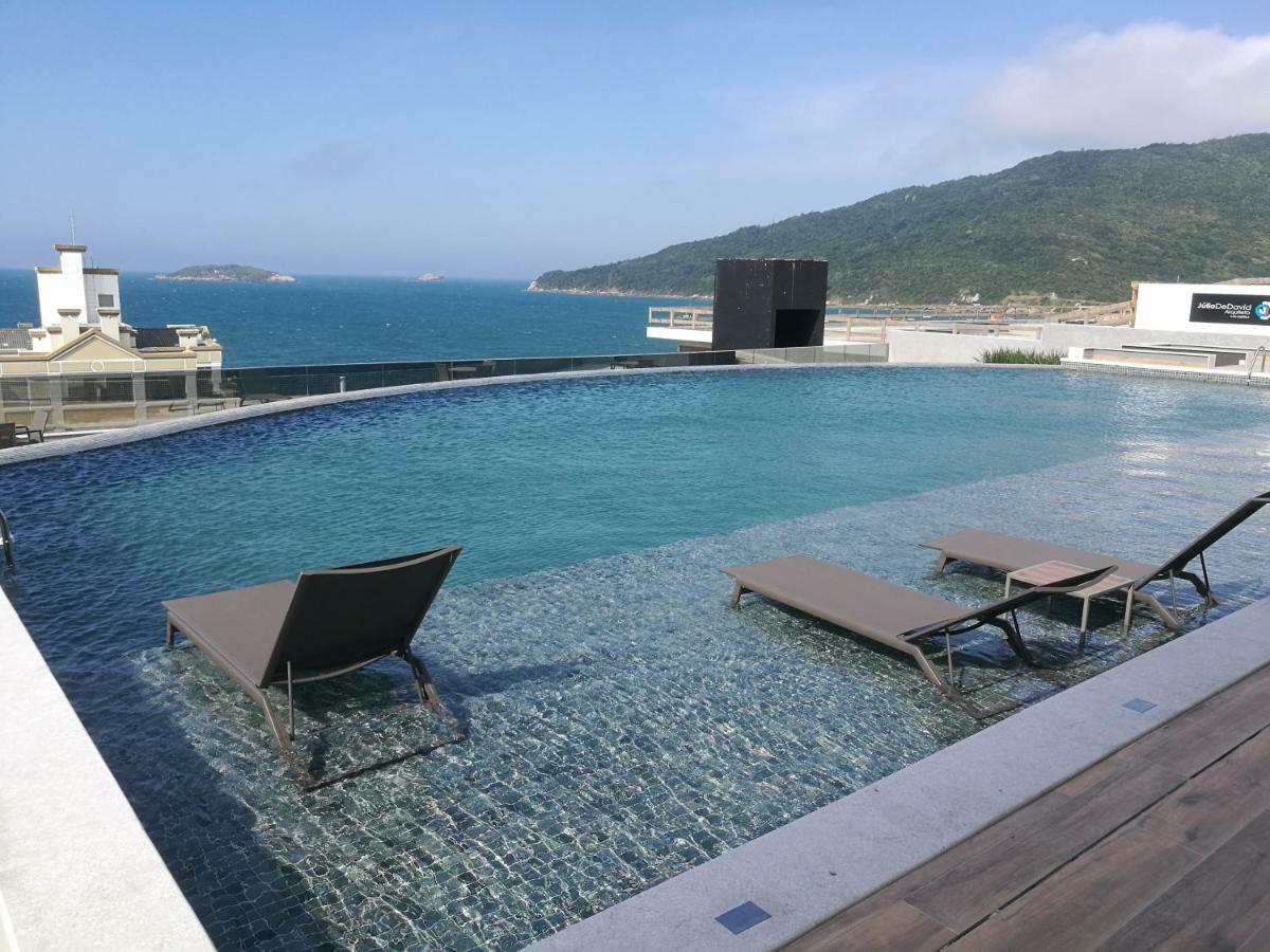 Ea - Apto Com Vista Do Mar Na Praia Dos Ingleses, Florianopolis, Sc Esterno foto